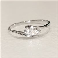 Anello Vidali Gioielli Donna in Oro bianco Diamante ANOR-67-34 - ANOR-67-34